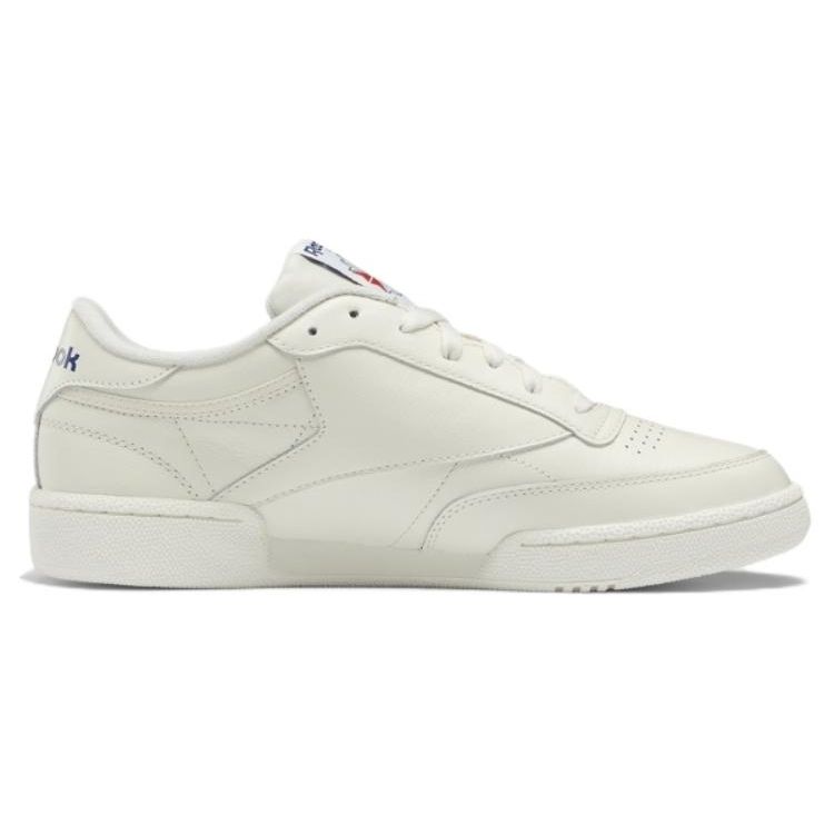 Reebok Club C 85 Chalk Classic Cobalt Unisex Sneakers Cream 100024895