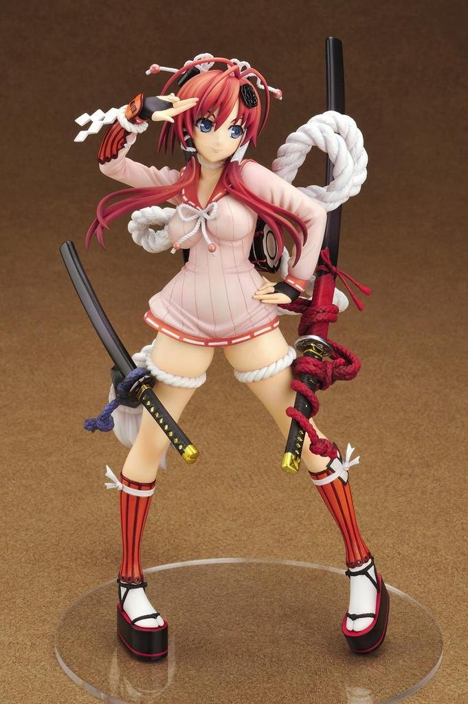 Hyakka Ryoran Yagyu Jubei scale PVC painted finished (1/8 product)