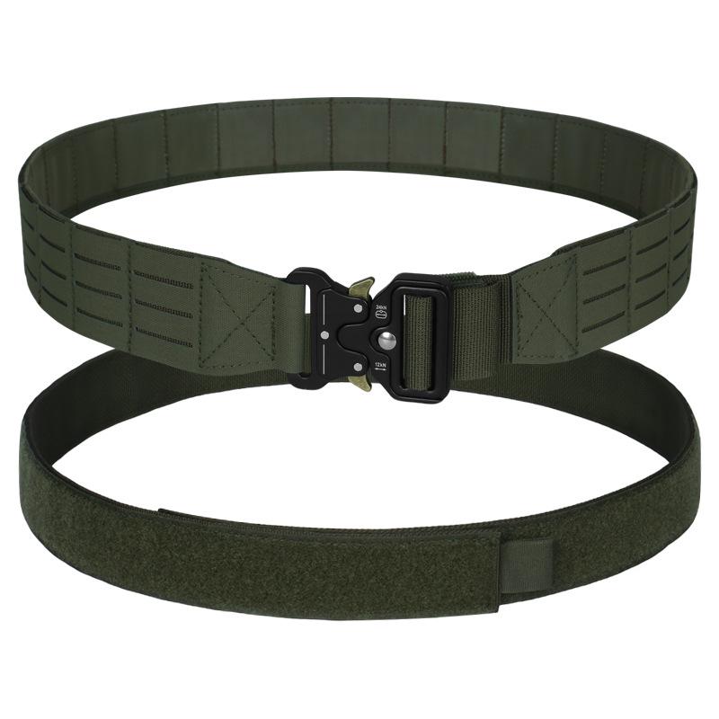 Outdoor Adventure Modular Molle Tactical Waistband – Soft Padded Load-Bearing Belt for Field Training
