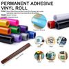 1-5roll Glossy  Adhesive Vinyl Craft Cut Film for Outdoor Decor Sticker Cutter Car Wall Lettering Film DIY 30cm X 100cm