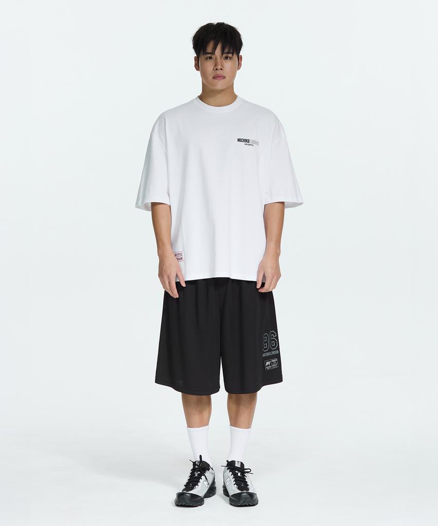 Michikoleondeonseupocheu Heritage Back Logo Bulk Fit Short Sleeve T-Shirt White