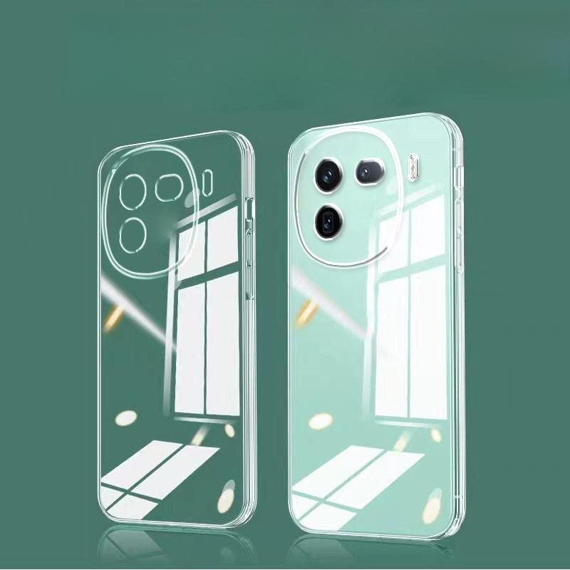 Applicable To Iqoo12pro Mobile Phone Case Iqoo11s Transparent Iqoo10/9/13 Silicone Iqoo8/7/5 Protective Case