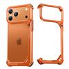 Oatsbasf 9-Shaped Phone Case for IPhone 17 Pro Max/Pro/Air with Stand Metal Frameless Magsafe Minimalist Bumper Shockproof Cover