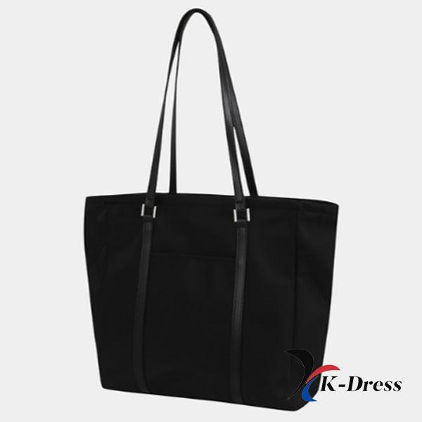 Leather Point Shopper Bag