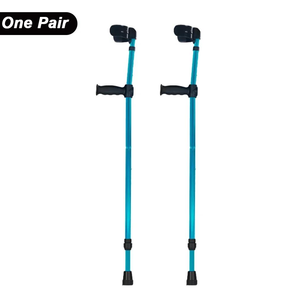 Folding Elbow Crutch Fracture Injury Anti Fall Armpit Instruments Crutches Rehabilitation Walking Aids Elderly Canes