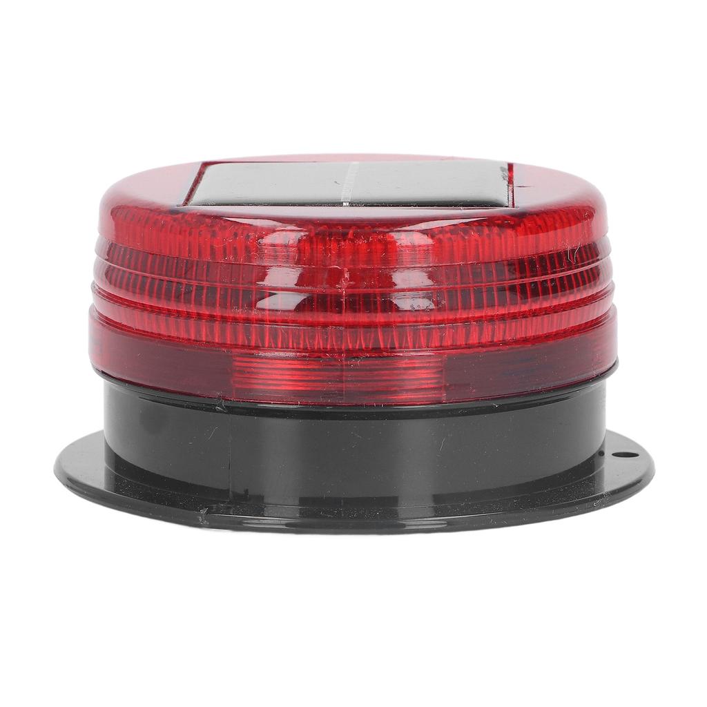 Solar Warning Strobe Light 8 High Brightness Bead Construction Road Warning Flash Lamp
