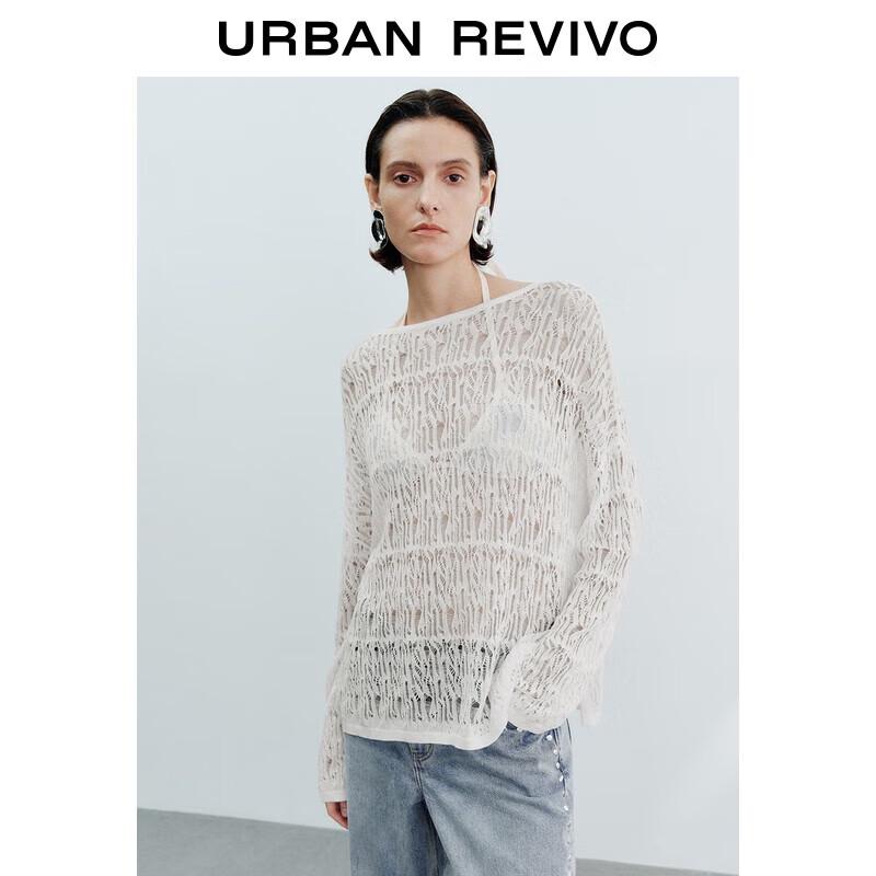 UR Fall Women's Loose Fit Cut-out Knit Sweater