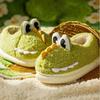 Kinder Warme und Leichte Baumwollschuhe Indoor Zuhause Fersen Hausschuhe Niedliche Dinosaurier Pelzschuhe