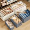 Oxford Cloth Storage Box: Large-Capacity Clothing Organizer Bin with Thickened, Drawer-Type Design