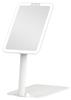 PRIDEMII Lightweight Folding LED Stands Up or Folds Lithium Easy Touch Travel Stepless Brightness Makeup Tabletop Mirror Mirror, Up, 2-Way Use,