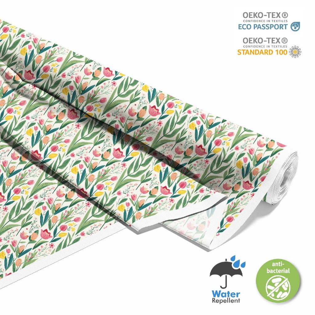 Outdoor Dekostoffe Oxford - Motiv Frühling I Dx7241