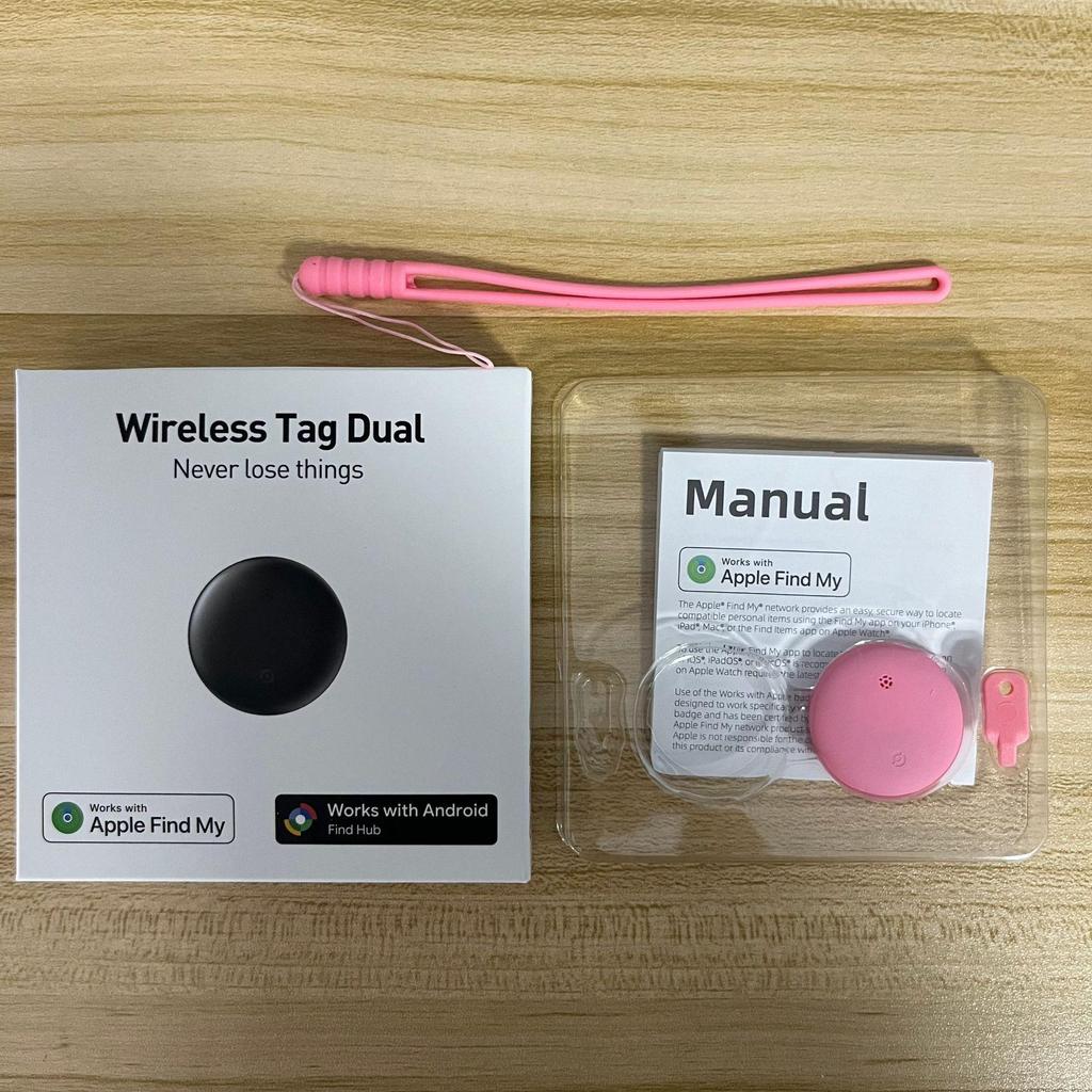 Dual-System Global Locator: Compatible with Apple AirTag & Android for Anti-Loss Tracking.