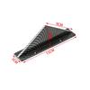 4pcs Universal Car Rear Bumper Lip Diffuser Shark Fins Spoiler Splitter Trim for VW GOLF MK5 MK6 MK7 MK7.5 MK8