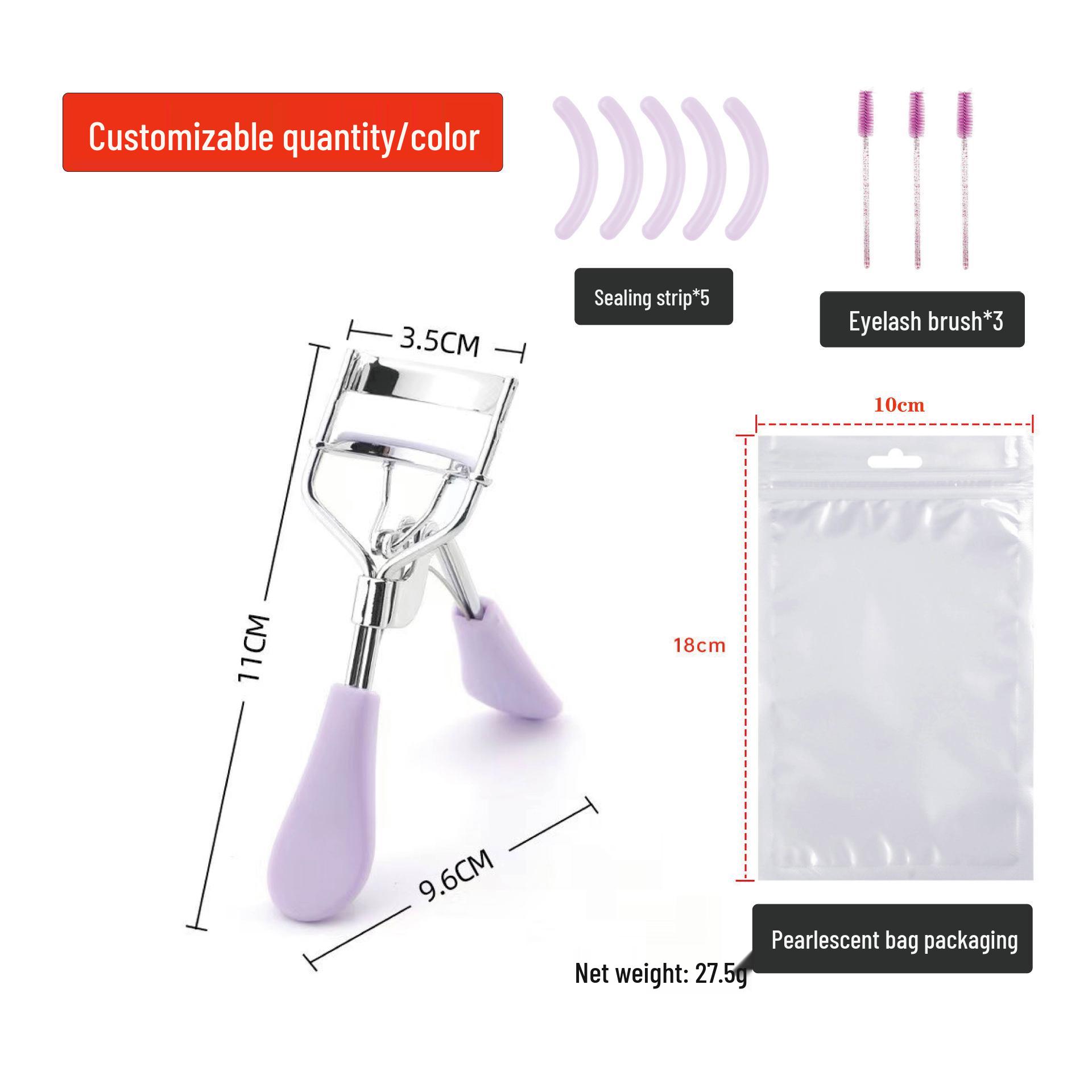 Цветная Утка-Подсолнух Ручка Зажим для Завивки Ресниц - Широкоугольный Инструмент Красоты Bulk