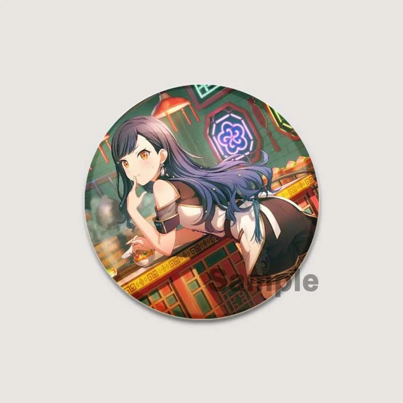 32/44/58mm Project SEKAI Blaszany Pin Okrągły Kreskówkowy Wpinany Broszki na Plecak Ubrania Akcesoria Odznaka Kolekcjonerska Anime Dekoracja Słodki