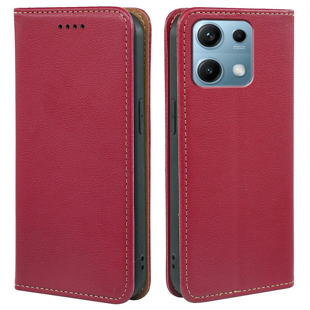 For Xiaomi Redmi Note 14S 4G/Note 13 Pro 4G/Poco M6 Pro 4G Case Wallet RFID Blocking Leather Phone Cover Strong Magnetic Closure
