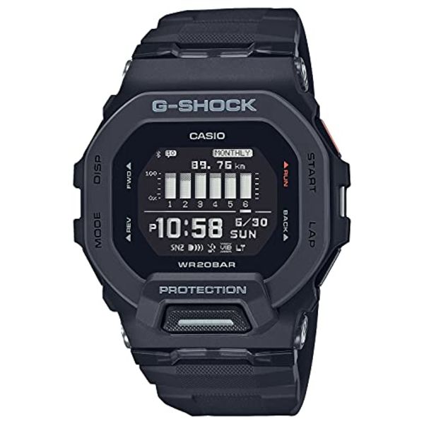 

Casio G-SHOCK GBD-200-1JF G-SQUAD Training Bluetooth Mobile Link мужские часы NEW