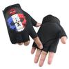 Cycling Half Finger Gloves Men's Outdoor Sports Breathable Electric Vehicle Bicycle Racing Skull Fishing Fitness