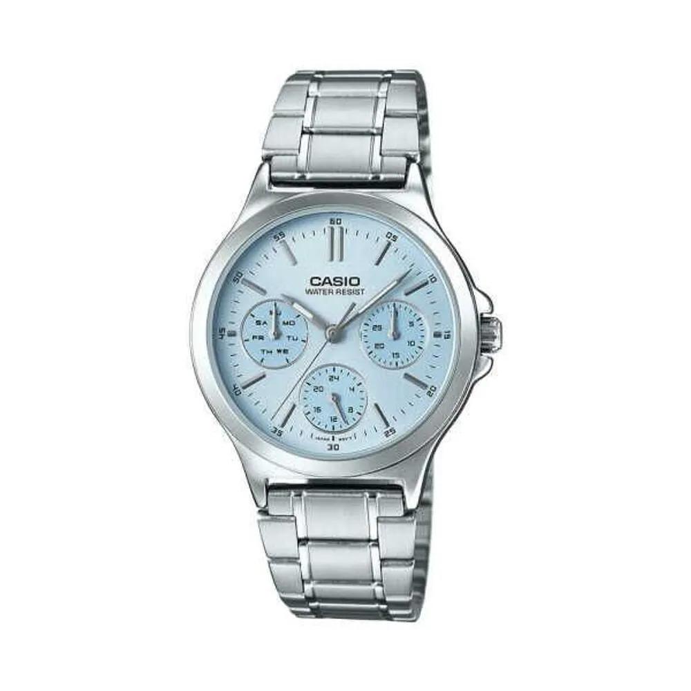 [Cio] LTP-V300D-2A Multi-Hand Analog Women s Metal Watch