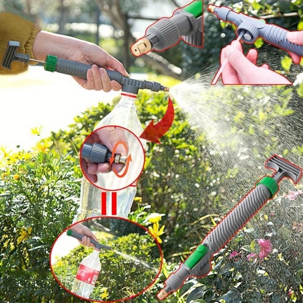 Handheld Manual Sprayer Universal Fit Bottle Spray Nozzle Hand Pump Sprayer  Garden Watering