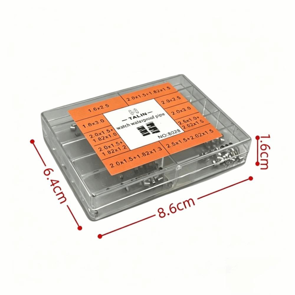 Silver Stainless Steel Crown Stainless Steel Watch Crown Assortment for Watch Renovation
