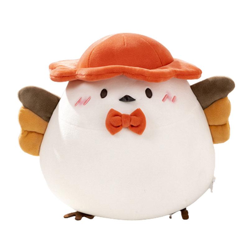 98 Cute In Long Tailed Tits Plush Toy Bird Doll Office Room Decoration Gifts