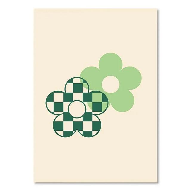 1Pcs Wall Art Canvas Painting Color Living Room Home Decor Strawberry Love Interior Paintings Butterfly Sunflower Girls’ Bedroom No Frame