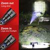 Ultra Powerful XHP360 Rechargeable Flashlight New High Power Led Torch Lamp,Super Bright Lantern