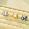 Simple Scarf Ring Minimalist Scarf Buckle Elegant Scarf Holder Slide Ring for Women Shawl Neckerchief Silk Scarves