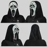 Cracked Scream Terrifying Mask Halloween Costume Horror Party Face Accessory Covering