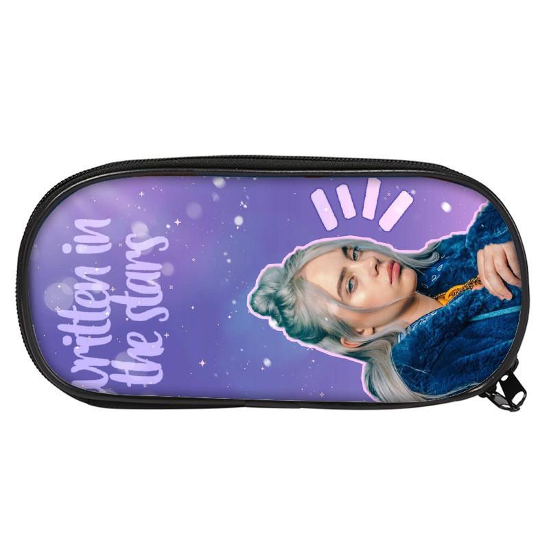 Cartoon Billie Pencil Case With Zipper Storage For Students And Office Use