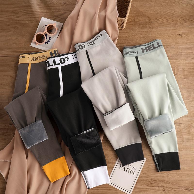 2025 Herren Trendige Fleecegefütterte Warme Baumwollhosen: Elastisch, Verdickt und Kältefest für Herbst und Winter