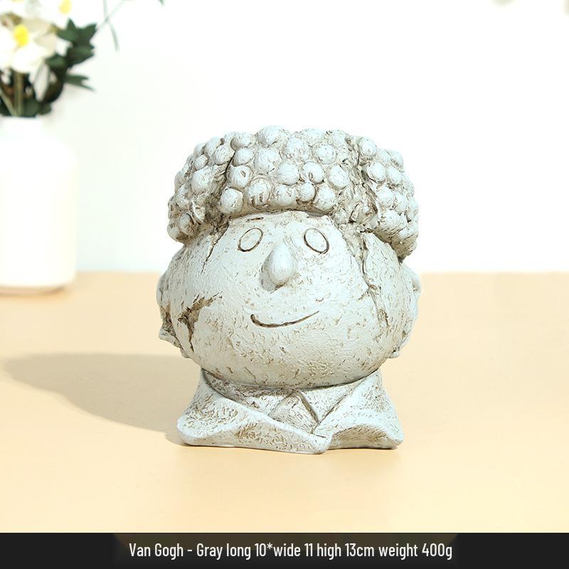 Succulent Garden Resin Ornaments: DIY Micro-Landscape Bonsai Decorations