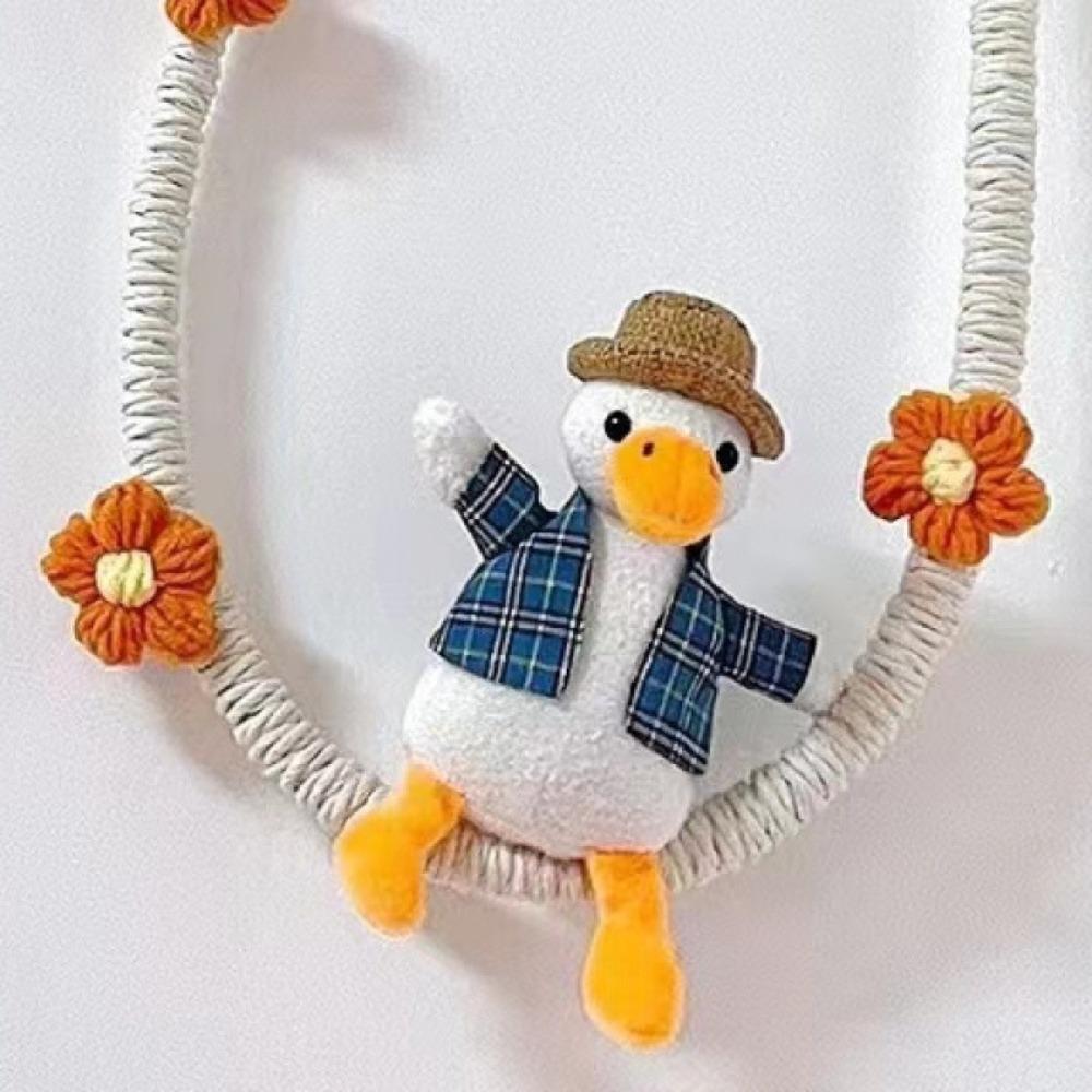 Cartoon Cotton Rope Pipe Cover Duck/Panda Heating System Decoration  Bedroom