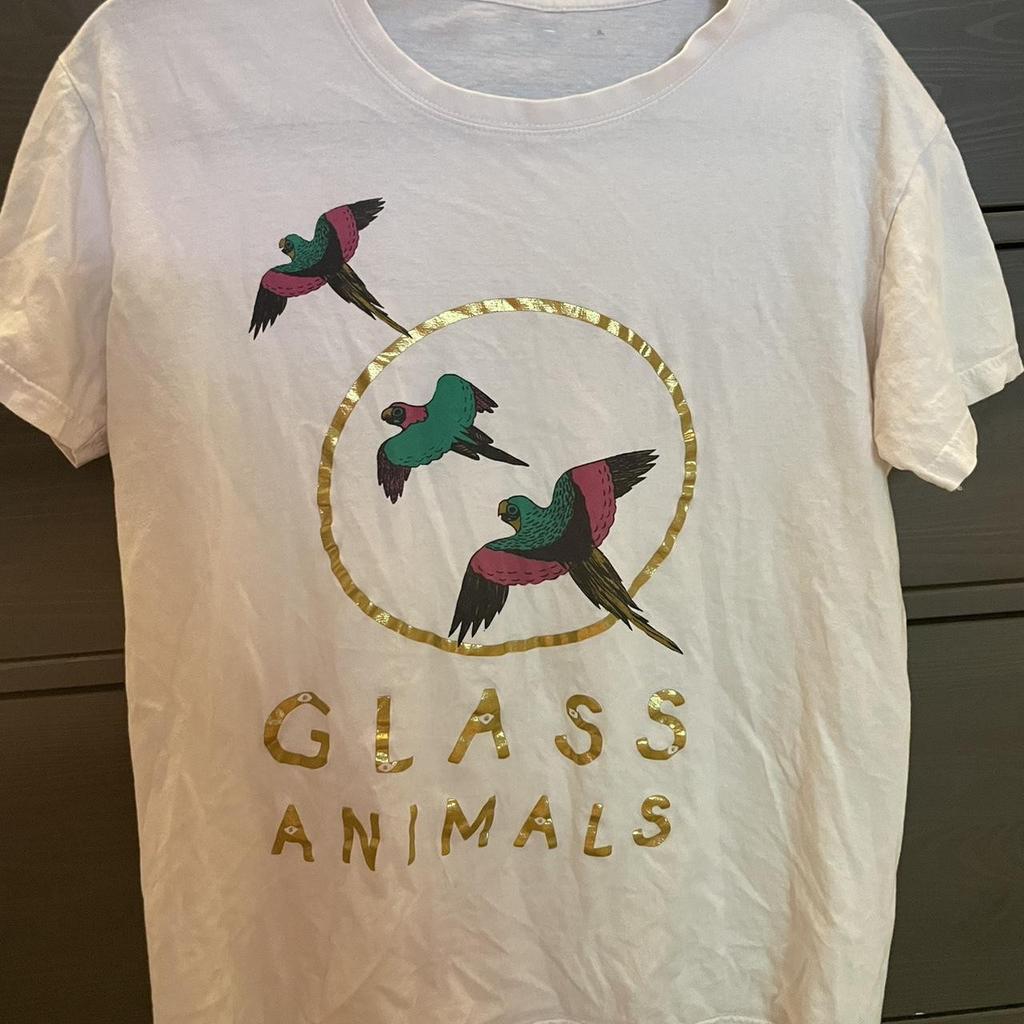 Glass Animals Gift For Fans White T-Shirt Cotton Full Size