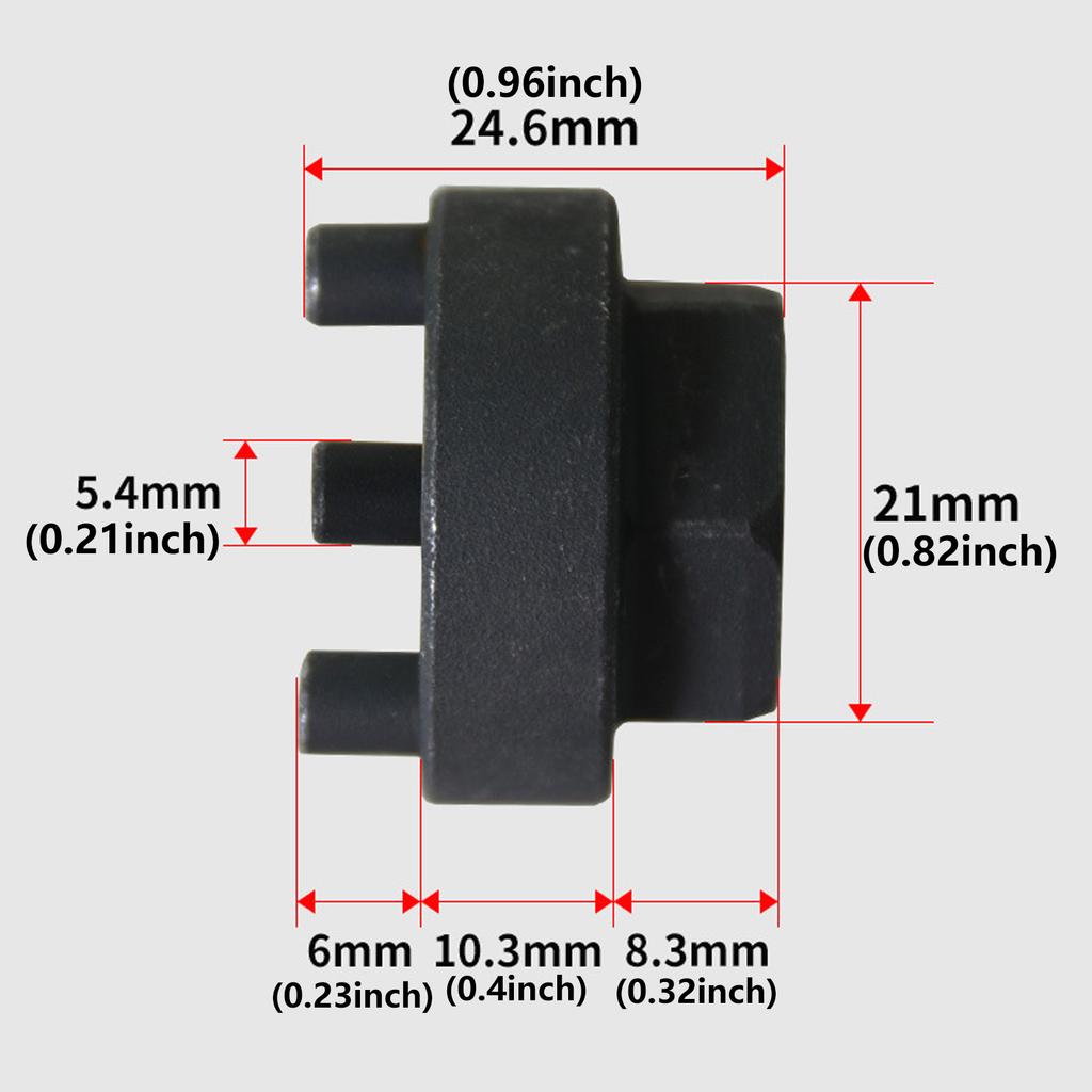 Professional Ergonomic Handle Steering Rack Thrust Piece Removal Tool for F21 F30 F32 F31 F36 F48 Easy Automotive Repair
