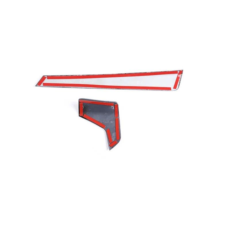 For BMW 3 Series G20 G28  2Pcs Car Center Console Left Right Dashboard Panel Cover ABS Decorative Stickers Auto Accessories