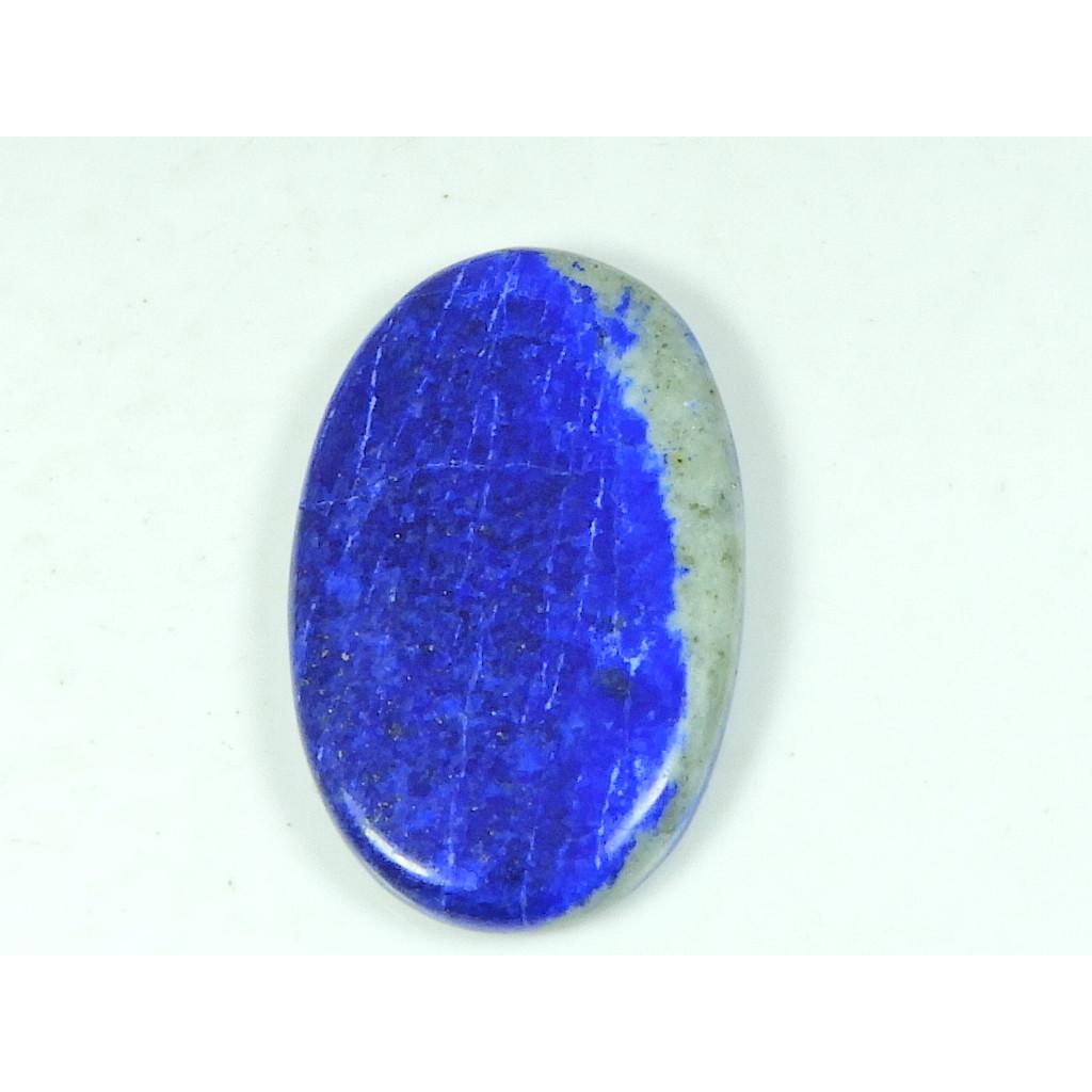 23X47X05 MM Natural Lapis Lazuli Oval Shape Cabochon Loose Gemstone 72Cts. SY-525