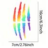 Motorradhelm-Aufkleber, wasserfest, kratzfest, selbstklebende Seitenlicht-Dekorationen, rosa Zebra-Muster-Design