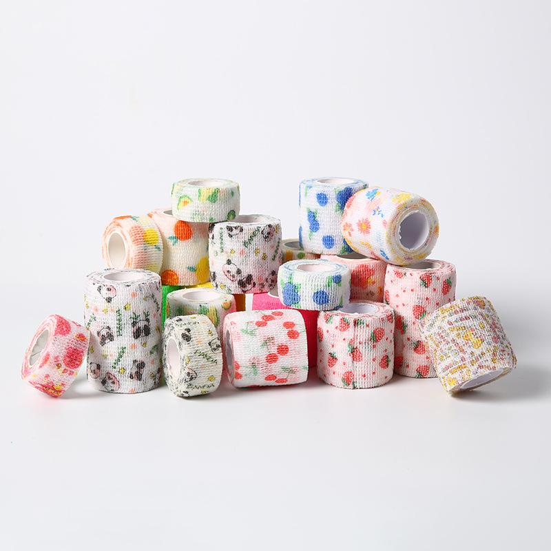 2 Pcs Universal Wrist Bandage Ankle Self-adhesive Bandage Finger Protection Bandage Elastic Bandage Finger Tape Bandage