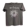 2026 Letní Dámské Vintage Tričko Kapely Alice in Chains Unisex Bavlna a Prodyšné Krátký Rukáv Nadměrná Velikost Volné Ležérní