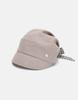 Hwaiteusaenjeu Check Short Brim Shirred Hat Lokley (4 Colors)