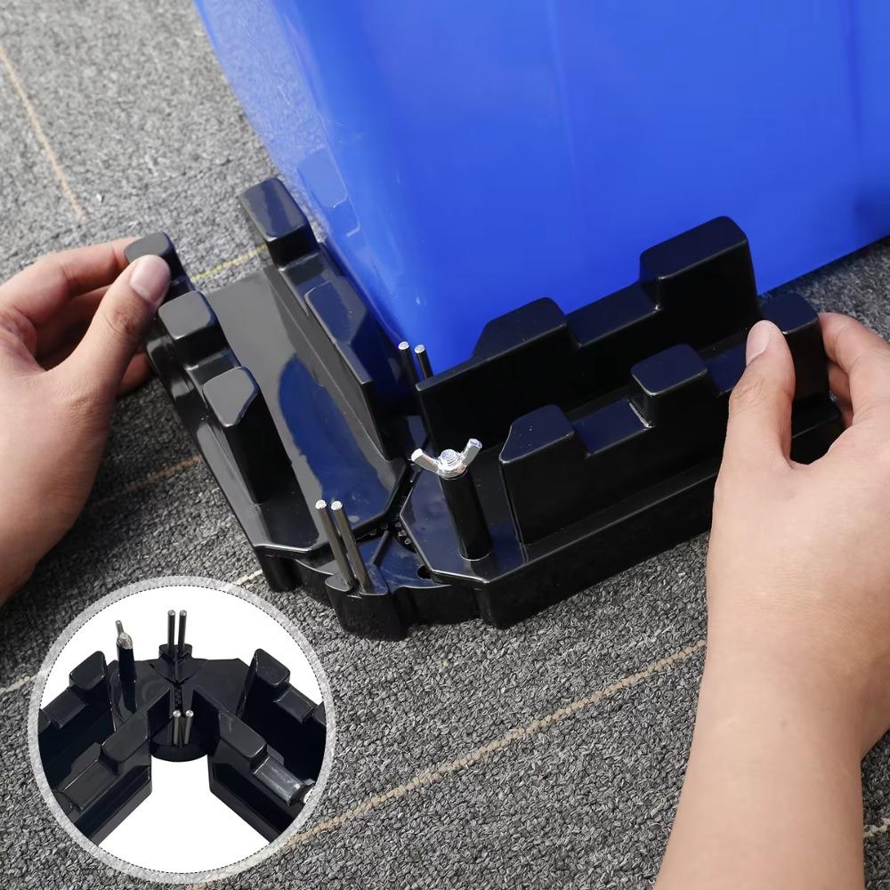 2-in-1 Angle Measuring and Cutting Tool Plastic Bevel Gauge and Mitre Box for DIY