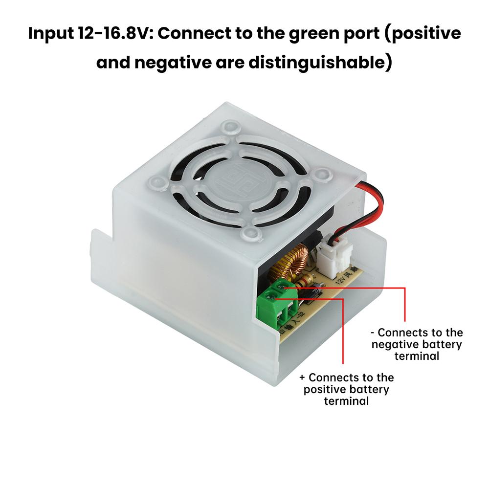 11V To 111V Step UP Power Module111W DC-AC Boost Inverter Module Inverse Converter Booster Module Power Regulator With Shell