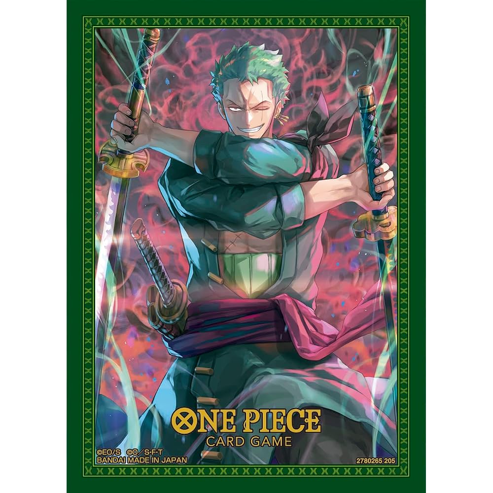 [Buy Set] BANDAI (BANDAI) ONE PIECE Card Game Official Card Sleeve 11 (Set of 4)