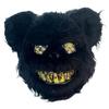 Scary Halloween Mask Realistic Bloody Bear Mask Cosplay Bloody Plush Bunny Mask  Men