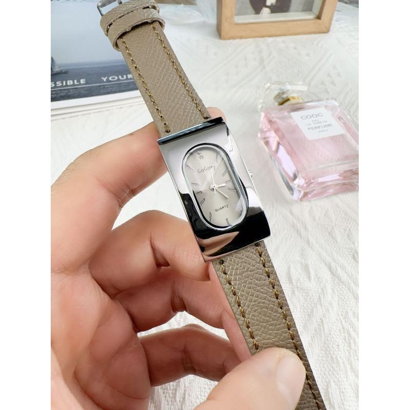 

Женские модные кожаные часы One Size коричневый