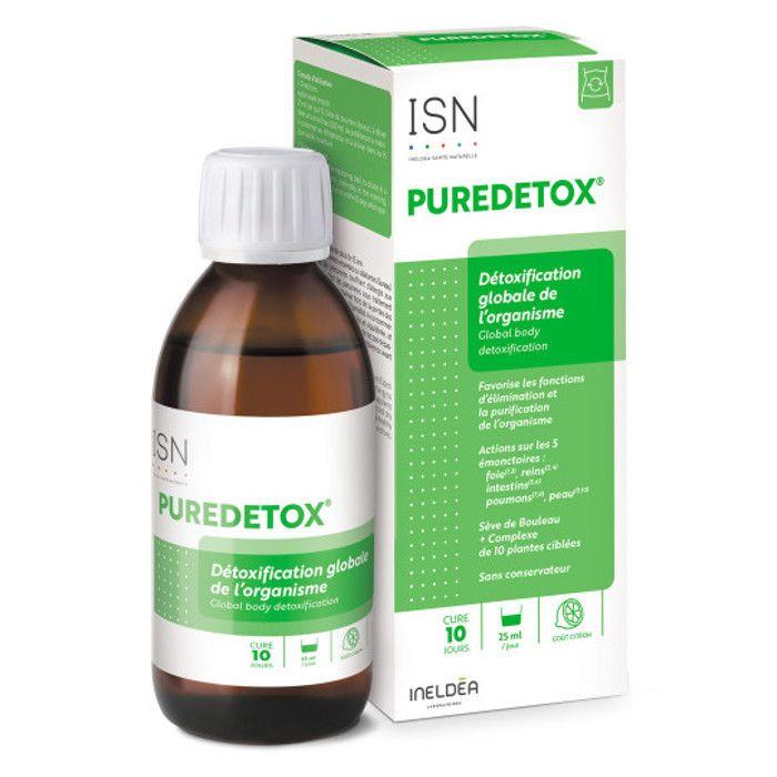 Entgiftung - ISN - PUREDETOX - Birkensaft - 10 Pflanzen - 250 ml