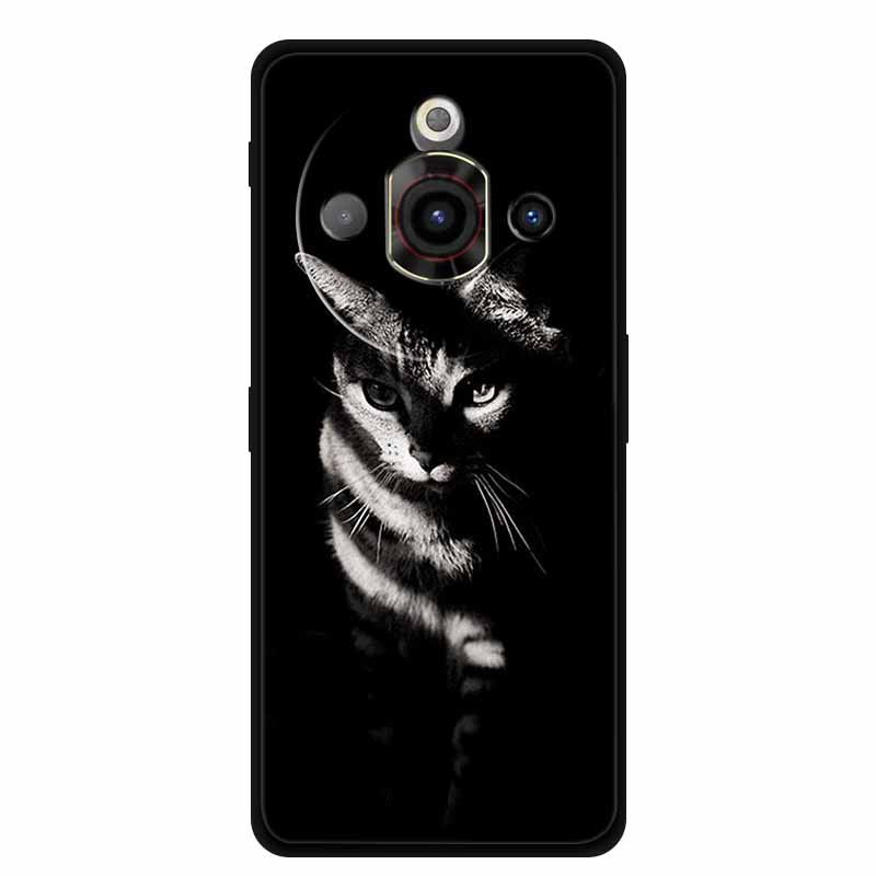 Funda For ZTE Nubia Focus Pro 5G Soft Bumper For Nubia Focus Pro Black Silicone Phone Cases Nubia Focus Pro 5G Protective Coque Nubia Focus Pro