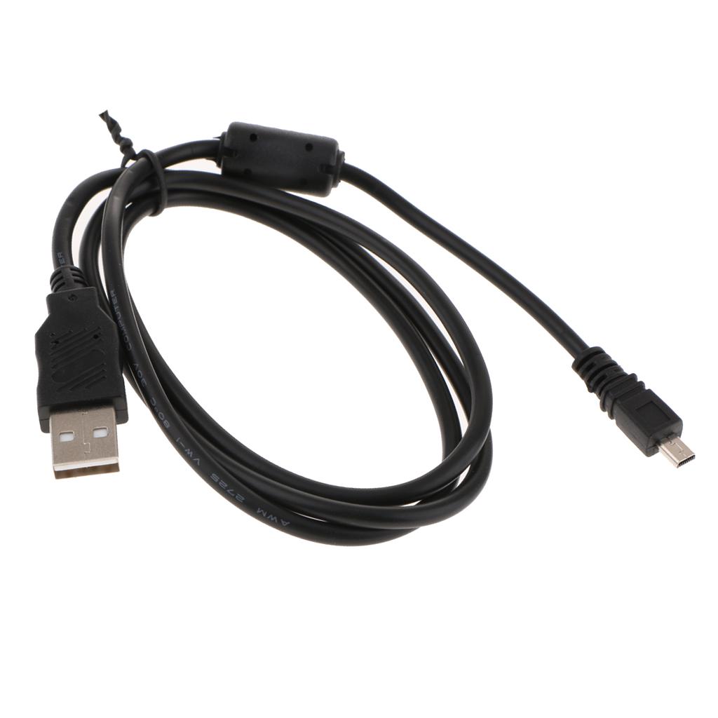 8P Mini USB Interface Cable Charging Cord Line Wire for Nikon Olympus